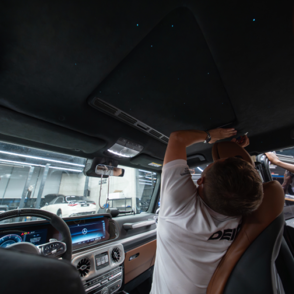 Custom Starlight Headliner Installation | DEIZ GARAGE
